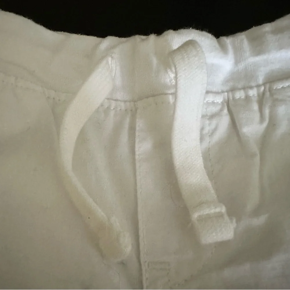 Polo Ralph Lauren Boys White Cargo Shorts | 100% Cotton | Size 2T